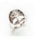 Anillo árbol de la vida en Plata de Ley 925