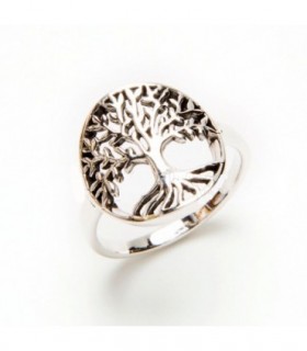 Anillo árbol de la vida en Plata de Ley 925
