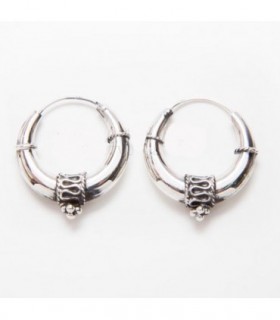 Aros etnic en Plata de Ley 925