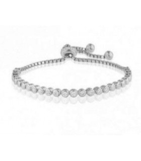 Pulsera circonium en Plata de Ley 925