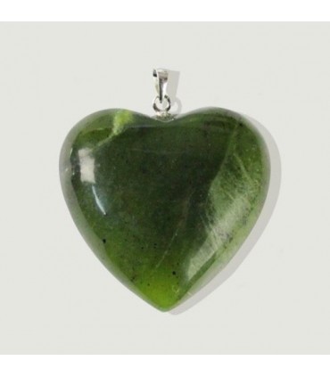 Colgante Jade Nefrita en plata de ley 925