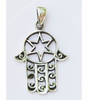 Colgante Fátima en Plata de Ley 925