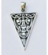 Colgante Triángulo en Plata de Ley 925