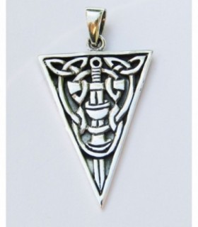 Colgante Triángulo en Plata de Ley 925