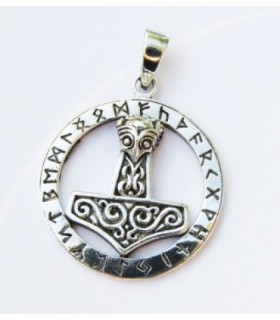 Colgante thor en Plata de Ley 925