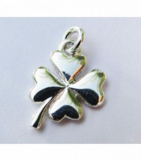 Colgante Trébol en Plata de Ley 925