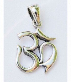 Colgante Ohm en Plata de Ley 925