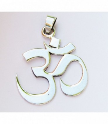 Colgante Ohm en Plata de Ley 925