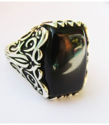 Anillo sello1 en Plata de Ley 925