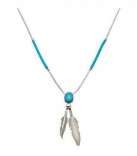 Collar blou en plata de ley 925