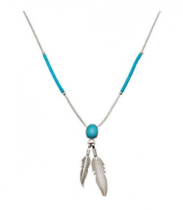 Collar blou en plata de ley 925