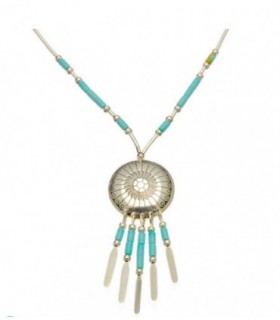 Collar blur en plata de ley 925