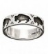Anillo bufalo en plata de ley 925