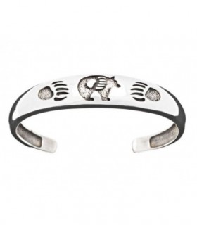 Pulsera grixly en plata de ley 925