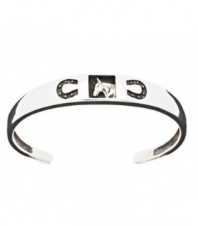Pulsera ri en plata de ley 925