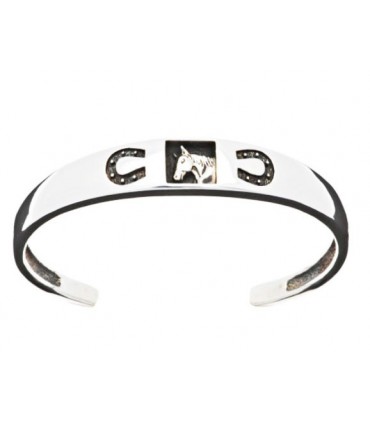 Pulsera ri en plata de ley 925