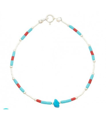 Pulsera dip en playa de ley 925