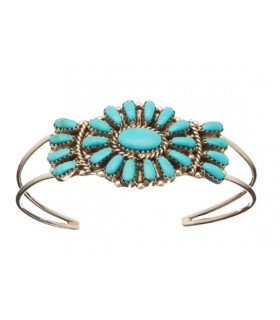 Pulsera sioux en plata de ley 925
