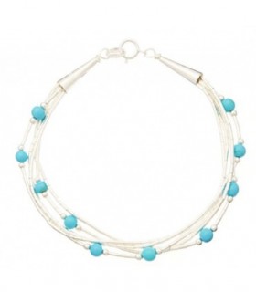 Pulsera bouw en plata de ley 925