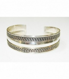 Pulsera rig en plata de ley 925