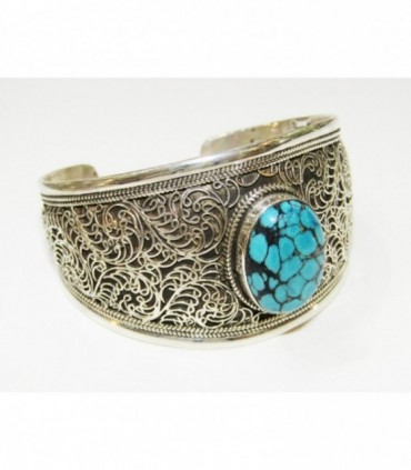 Pulsera turk en plata de ley 925