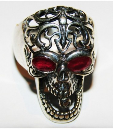 Anillo calaver y plata de ley 925