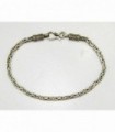 Pulsera etnica3 en plata de ley 925