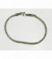 Pulsera etnica2 en plata de ley 925