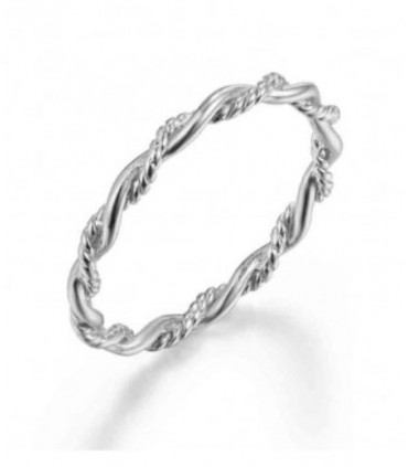 Anillo oL en plata de ley 925