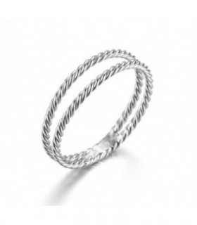 Anillo rome en plata de ley 925