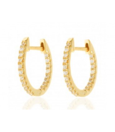 Aros doc en plata de ley 925