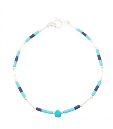 Pulsera dip en playa de ley 925