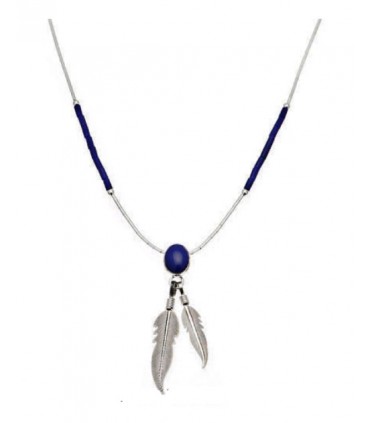 Collar blou en plata de ley 925