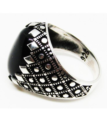 Anillo blik en plata de ley 925