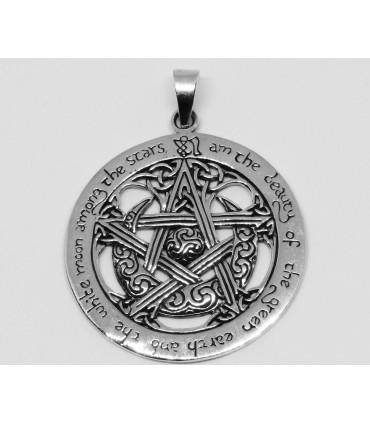 Colgante trib en plata de ley 925