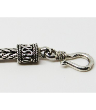 Pulsera dec en plata de ley 925