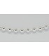 Cadena bow en plata de ley 925