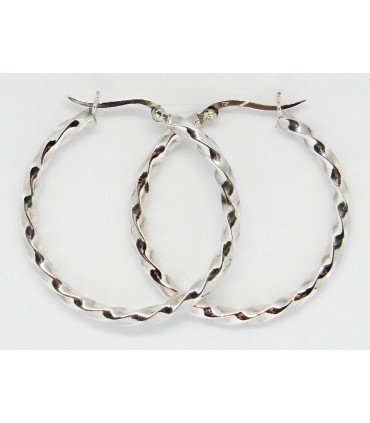 Aros loe en plata de ley 925