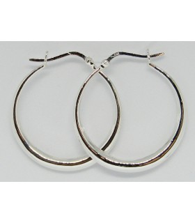 Aros sid en plata de ley 925