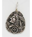 Colgante sioux en plata de ley 925