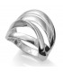 Anillo op en plata de ley 925