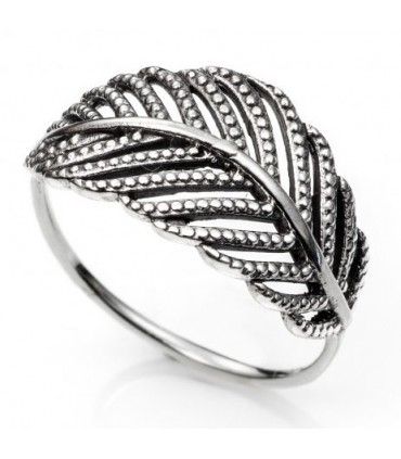 Anillo plu en plata de ley 925