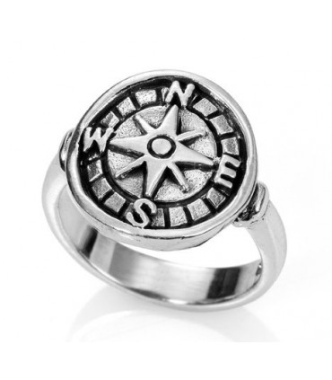 Anillo medu en plata de ley 925