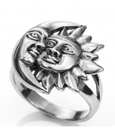 Anillo sun en plata de ley 925
