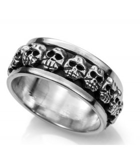 Anillo tet en plata de ley 925