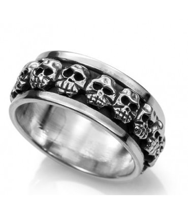 Anillo tet en plata de ley 925