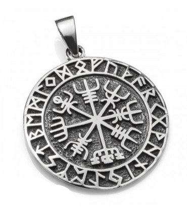 Colgante runas en plata de ley 925