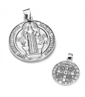 Colgante san en plata de ley 925