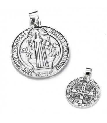 Colgante san en plata de ley 925
