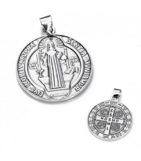 Colgante san en plata de ley 925